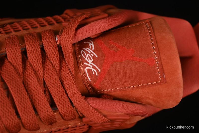 Nike Nigel Sylvester x Air Jordan 4 Retro High OG "Brick By Brick" Sneakers - HF4340-800