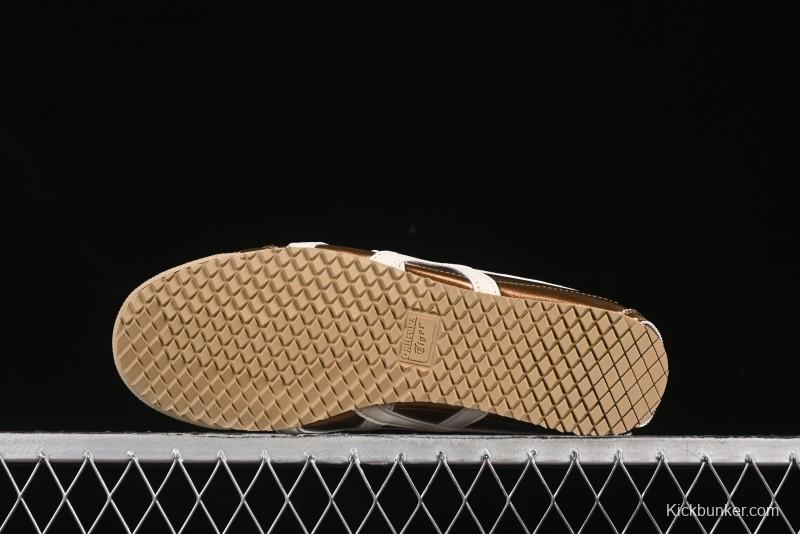 Onitsuka Tiger Mexico 66 SD Low-Top Leather Sneakers for Casual Running - 1183C468-200