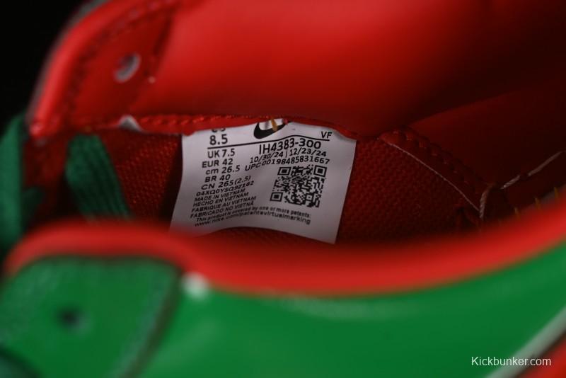 Nike Air Force 1'07 Low Lil Yachty Collaboration Casual Sneakers with Patent Leather and Multicolor Design - IH4383-300