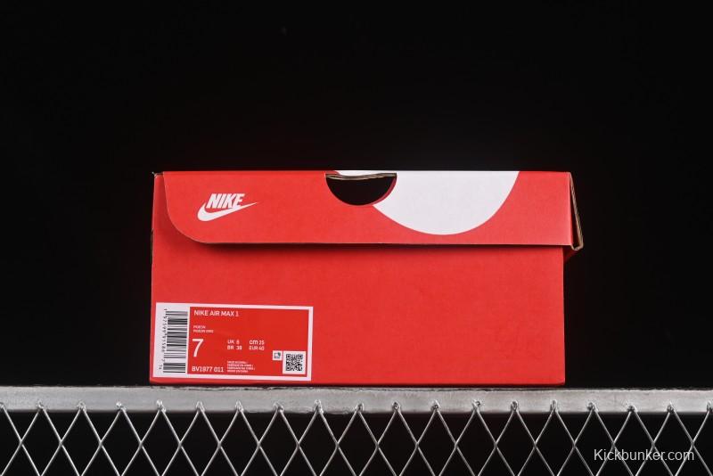 Nike Air Max 1 Retro Running Shoes with Half-Sole Air Cushion - BV1977-011