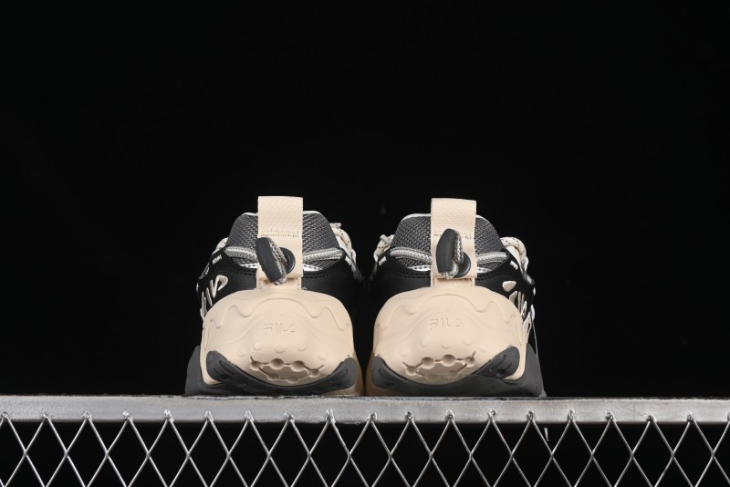 Fila Heritage Fluid Cat Paw 5.0 Retro Dad Shoes with Lace-Up Design - F12M442115FAG