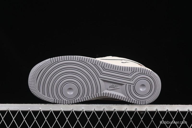 Nike Air Force 1 '07 Low BAPE Collaboration Beige Starry Sky Casual Sneakers - HH7518-065