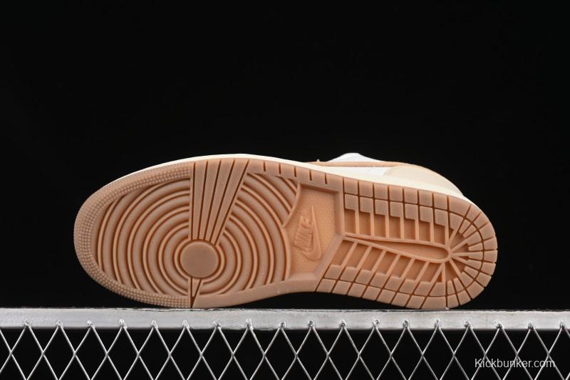 Nike Air Jordan 1 Low "Dongdan" Casual Sneakers in Coconut Milk White - IB8855-121