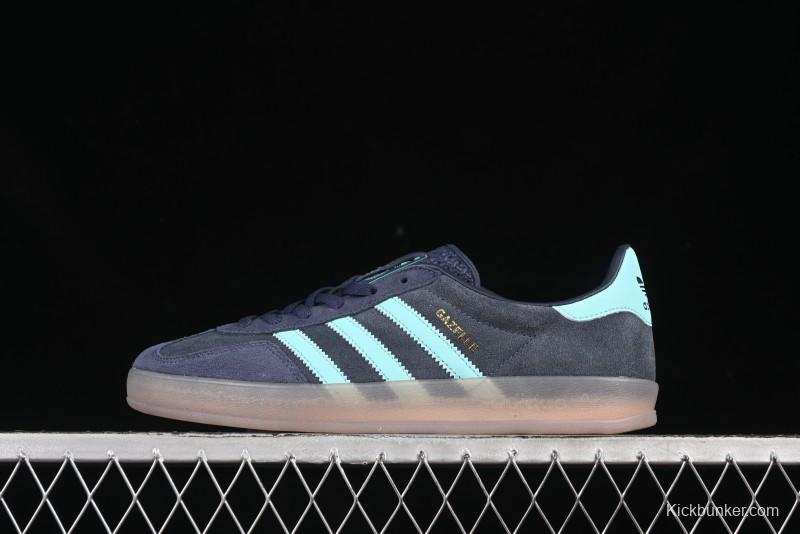 Adidas Originals Gazelle Indoor Retro Casual Slip-Resistant Wear-Resistant Low-Top Sneakers - JI2587