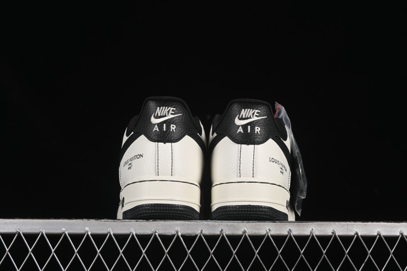 Nike Air Force 1 '07 Low LV Collaboration Cream Black Casual Sneakers - BZ6808-103