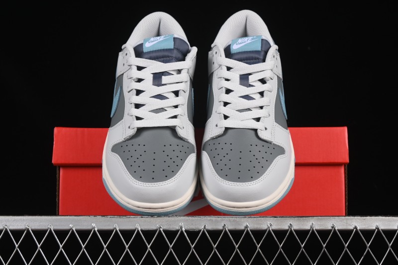 Nike SB Dunk Low Blue Grey Low-Top Casual Skate Shoes - HF5441-001