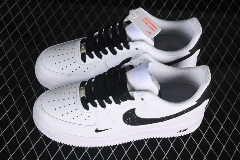 Nike Air Force 1'07 Low Small Swoosh Polka Dot Casual Sneakers - ZH0316-074