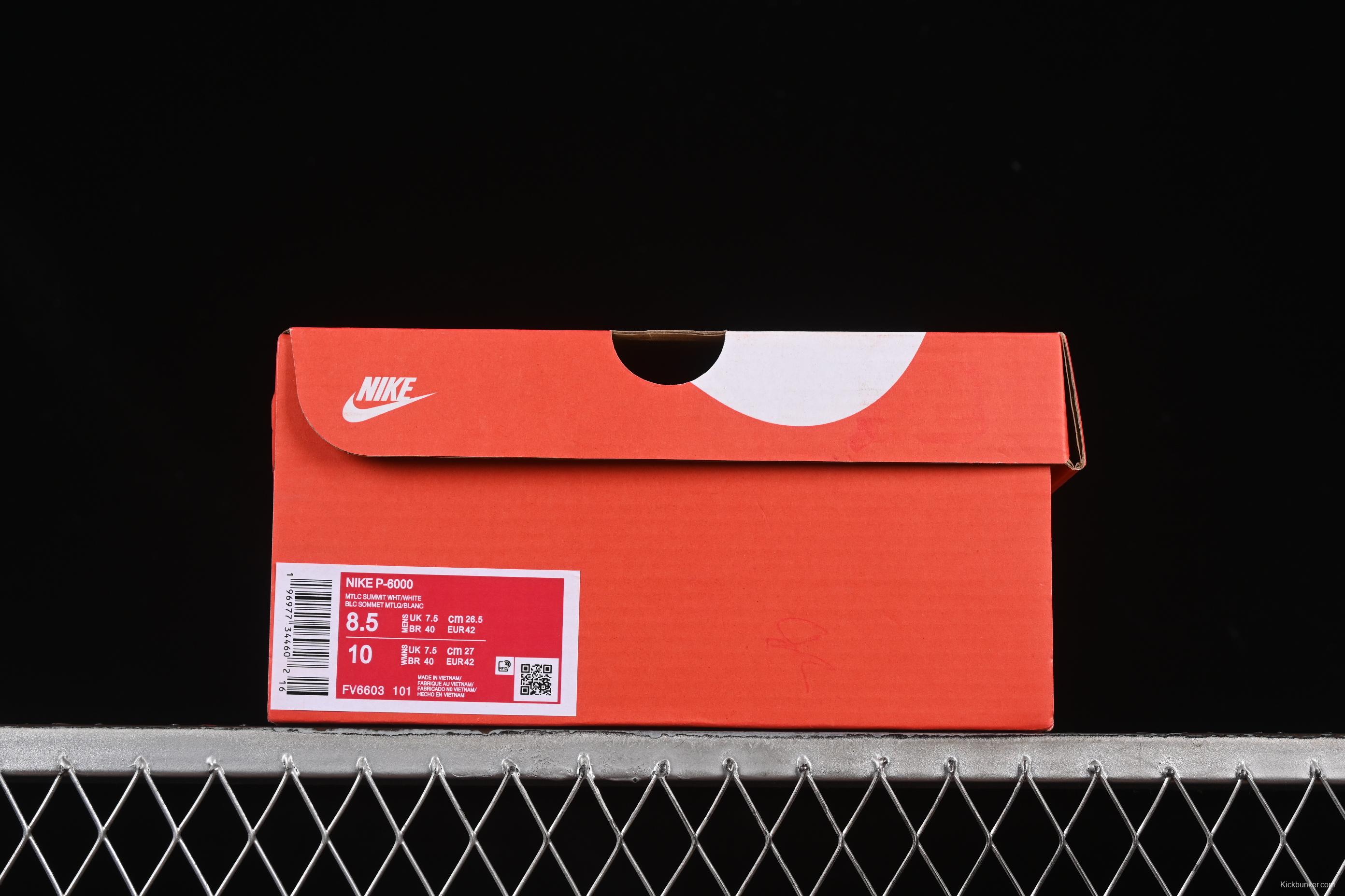 Nike P-6000 Premium Retro Casual Dad Shoes with Lightweight Design - FV6603-101