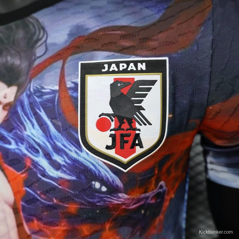Player Version 2025 Japan Purple with Anime NAZHAI Graphic Jersey