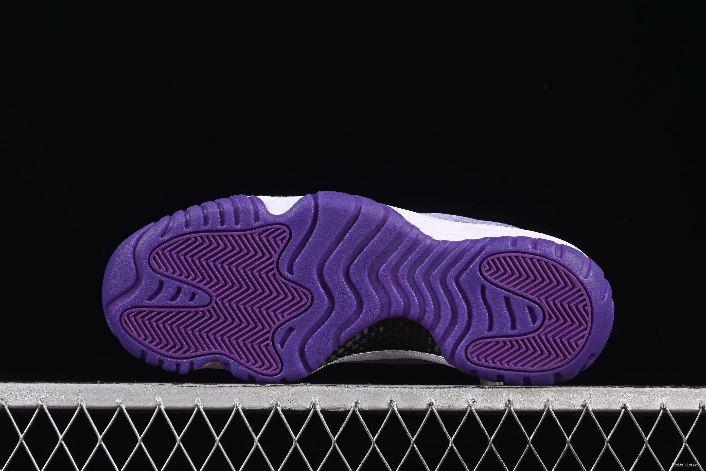Nike Air Jordan 11 Retro CT8012-555 Basketball Shoes in Lavender Corduroy
