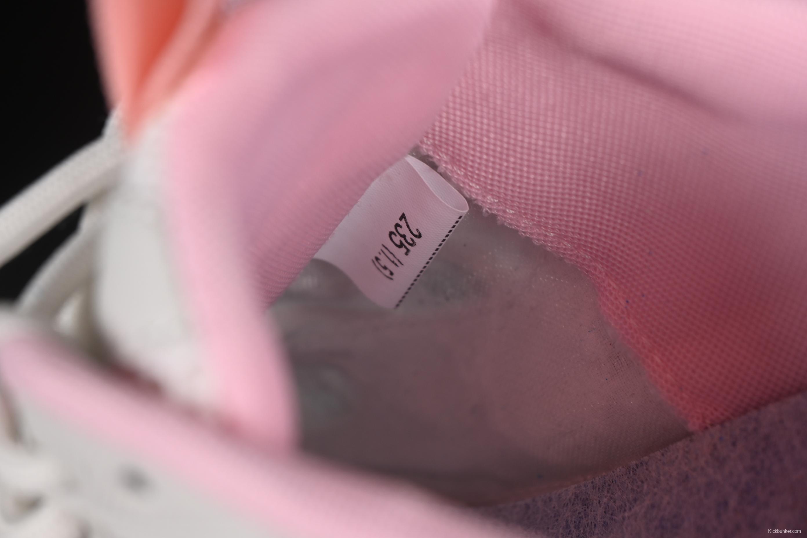 GG-CC Star Same Style Lace-Up Hollow Out Chunky Sneakers with 5cm Height Increase - G25U9910 Pink