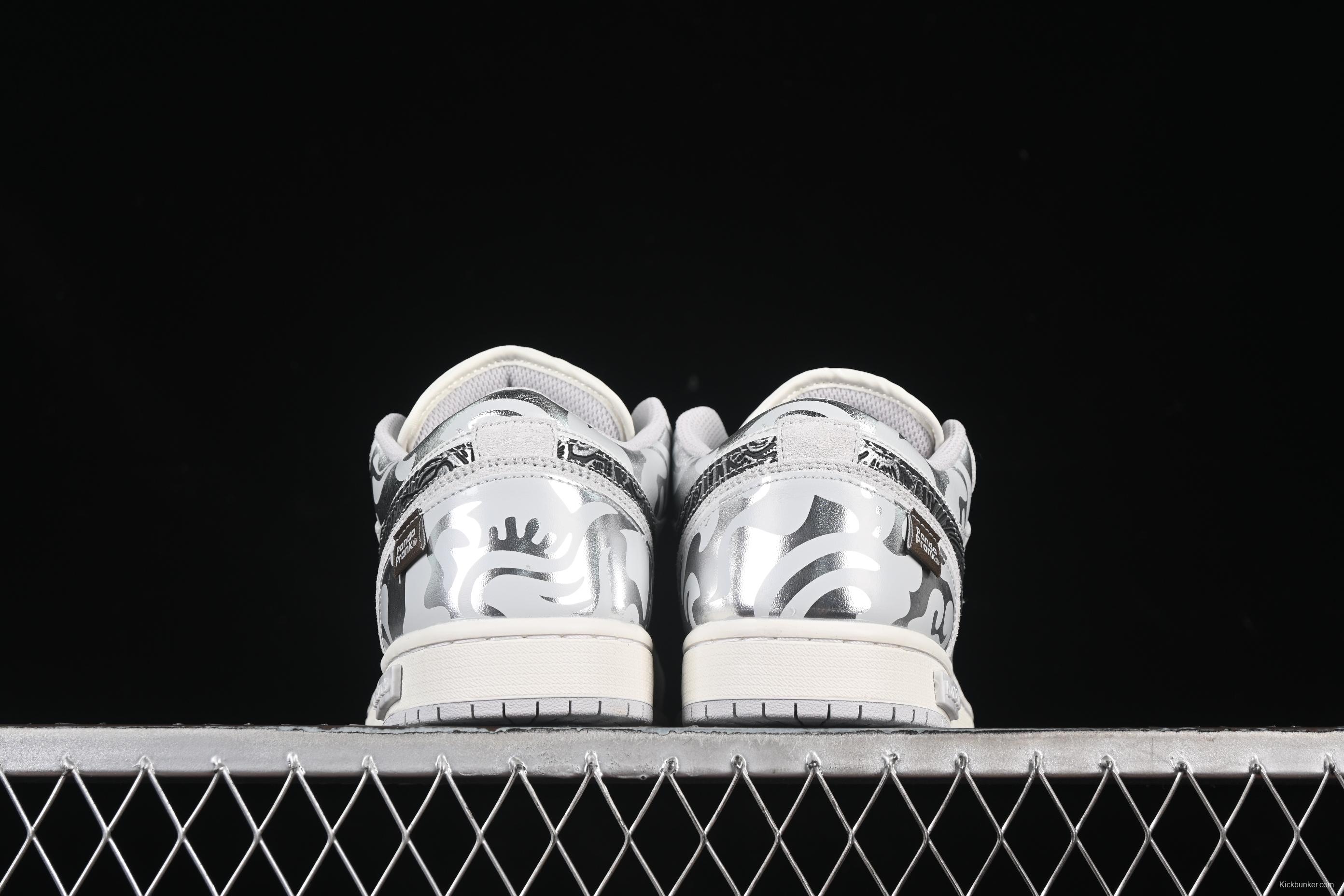 Nike Air Jordan 1 Low AJ1 Panda Mischief CNY Playful Dragon Low-Top Casual Sneakers - HF1567-200