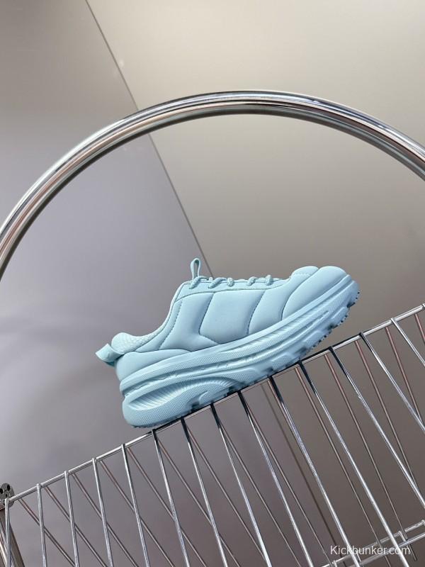 2025 Women Marni Blue Fabric Sneakers