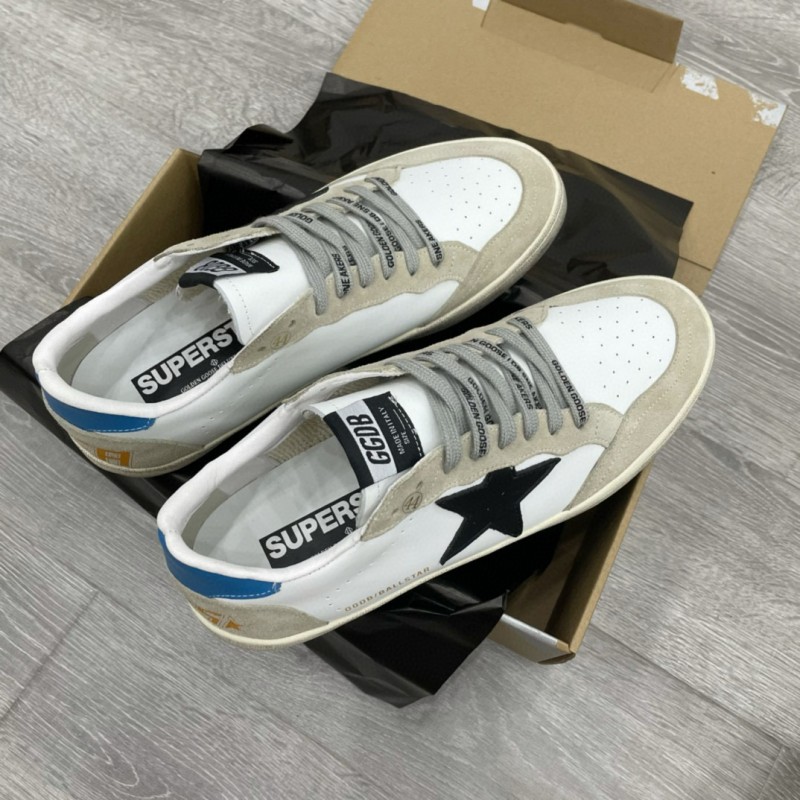 2024 Unisex GGDB White Beige Black Blue Leather Suede Sneakers MJ00260