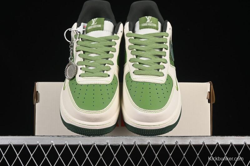 Nike Air Force 1 '07 Low LV Collaboration Turquoise Green Casual Sneakers - KK1988-086