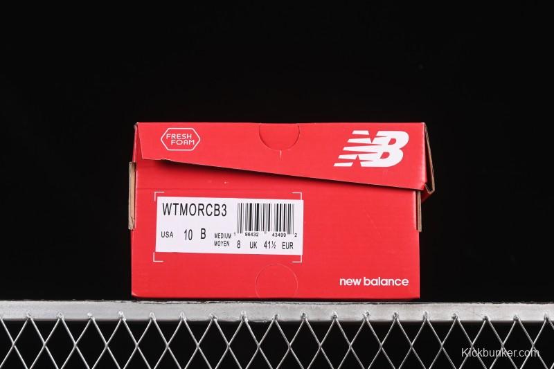 New Balance Fresh Foam X More V3TDS Wear-Resistant Slip-Resistant Low-Top Running Shoes - WTMORCB3