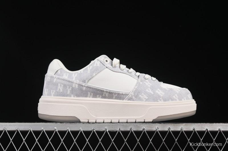Adidas NY MLB Chunky Liner Embo Monogram New York Yankees Heightening Thick Sole Casual Running Shoes - 3ASXV015N50GRS