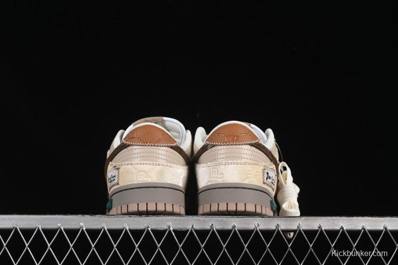 Nike Dunk Low Panda Prank Winter Dream Fantasy Low-Top Casual Skate Shoes - HQ1175-240