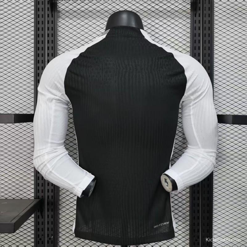 Player Version 25/26 Corinthians Home White Long Sleeve Jersey