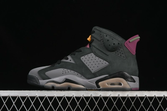 Nike Air Jordan 6 Retro Bordeaux Premium Suede Sneakers - CT8529-063