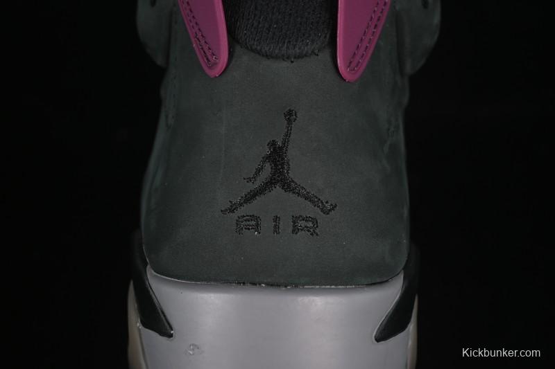 Nike Air Jordan 6 Retro Bordeaux Premium Suede Sneakers - CT8529-063