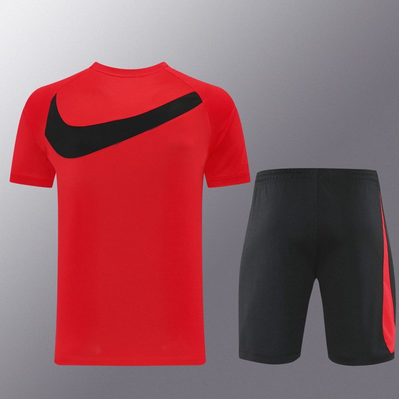 25/26 Nike Red Short Sleeve Jersey+Shorts
