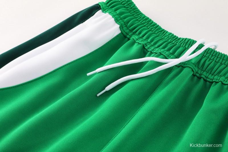 2025 NIKE Green Full Zipper Jacket +Long Pants