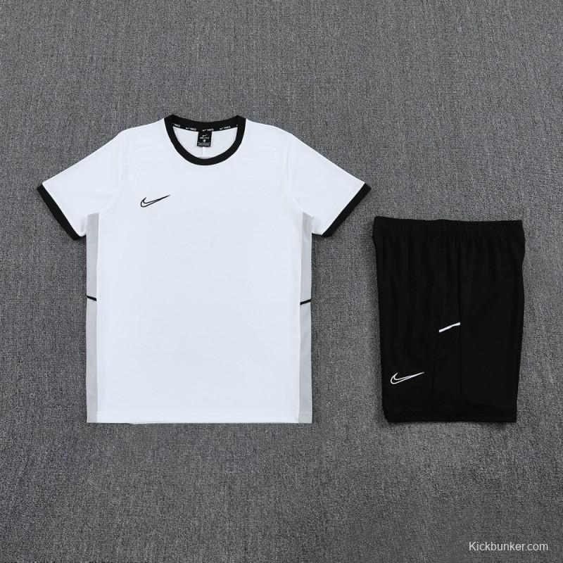 2025 NIKE White Short Sleeve Jersey + Shorts