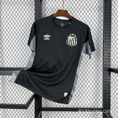 2025/26 Santos Black Goalkeeper Jersey