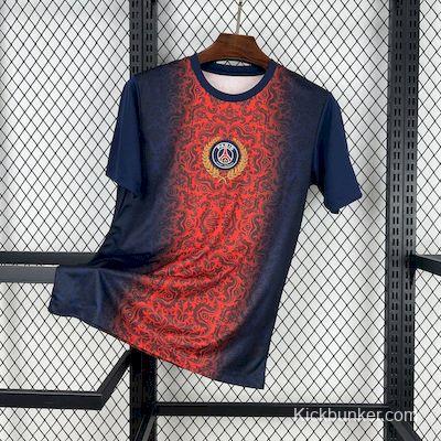2025/26 Paris Saint-Germain (CAMPEONES DE EUROPA) Red And Blue Jersey