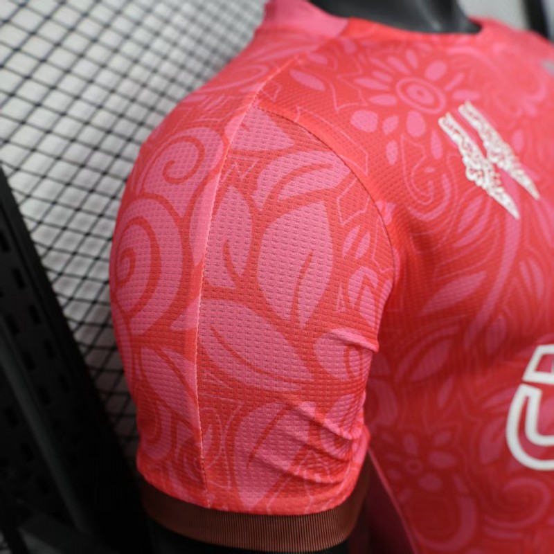 Player Version 25/26 CD Palestina Pink Jersey
