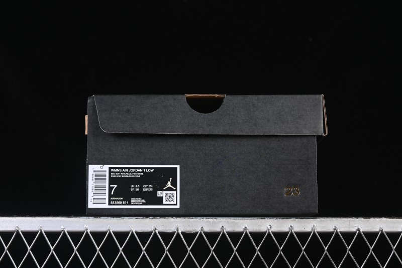 Nike Air Jordan 1 Low AJ1 Pearl Pink Low-top Casual Sneakers - 553560-614