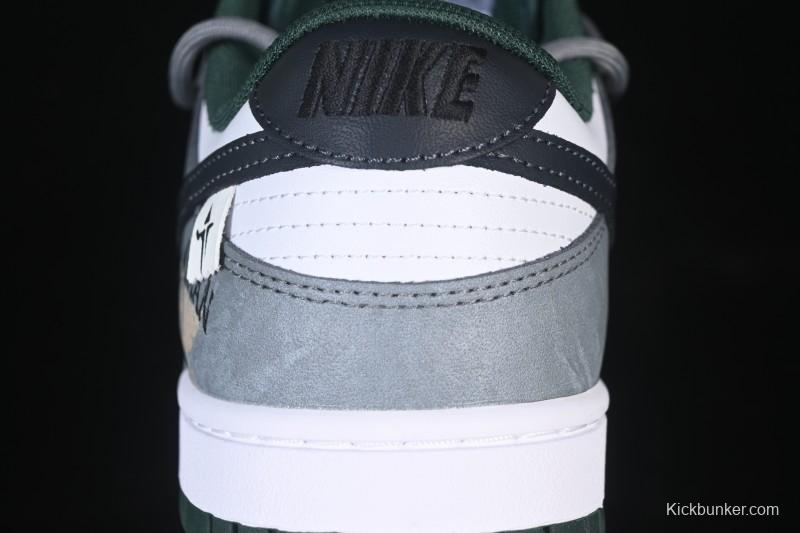 Nike SB Dunk Low Anniversary Custom Low-Top Casual Skate Shoes - DV0833-111