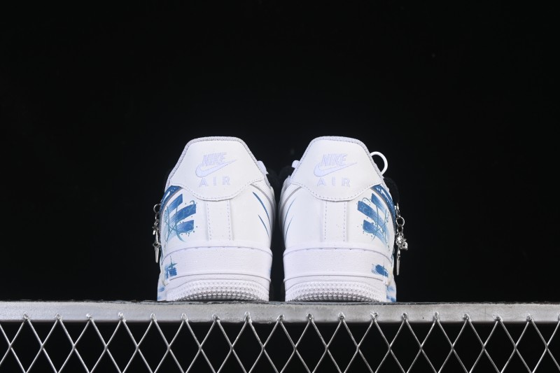 Nike Air Force 1'07 Low Pisces Hand-Painted Doodle Zodiac Series - 219-320