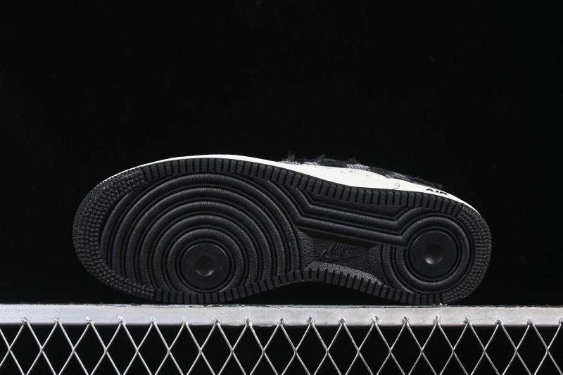 Nike Air Force 1 '07 Low LV Collaboration White Black Casual Sneakers - YF9511-817