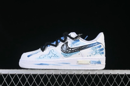 Nike Air Force 1'07 Low Pisces Hand-Painted Doodle Zodiac Series - 219-320