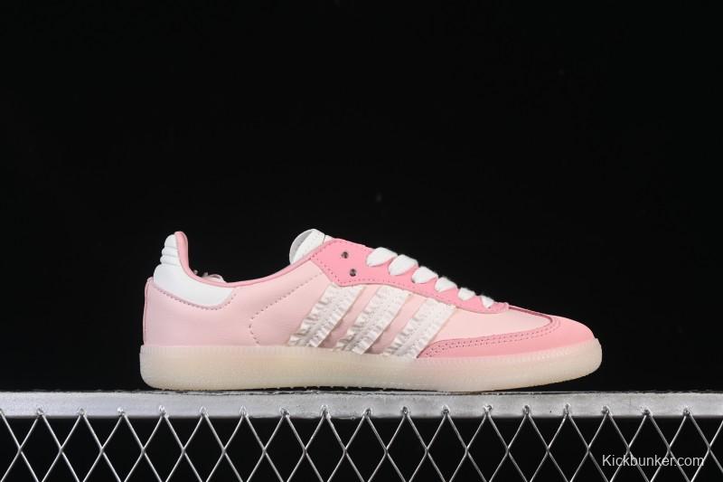 Adidas Samba OG Classic Casual Skate Shoes - JR8830