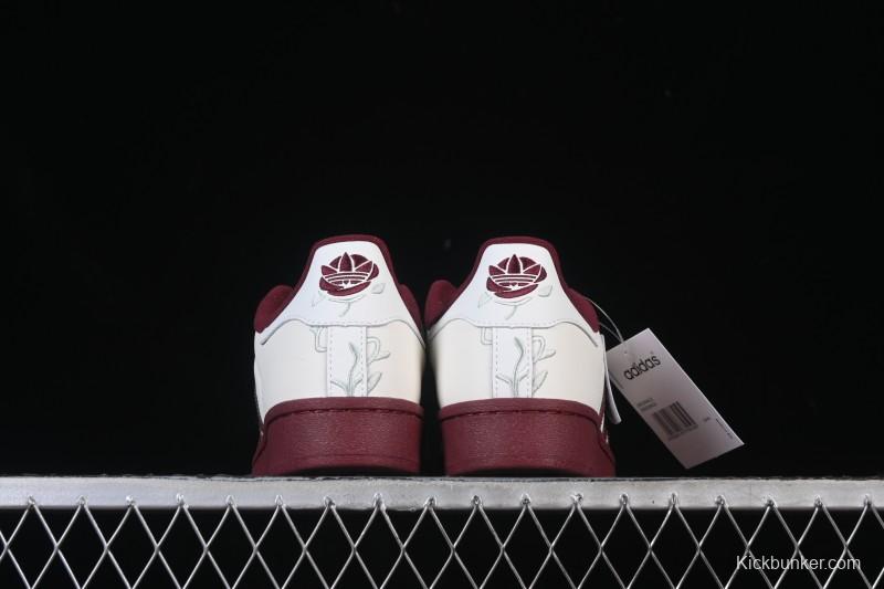 Adidas Superstar II Casual Sneakers with Shell Toe Design - KJ6981