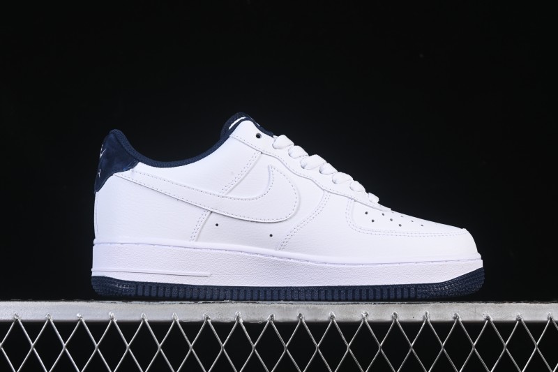 Nike Air Force 1'07 Low White Blue Casual Sneakers - ZH0316-119