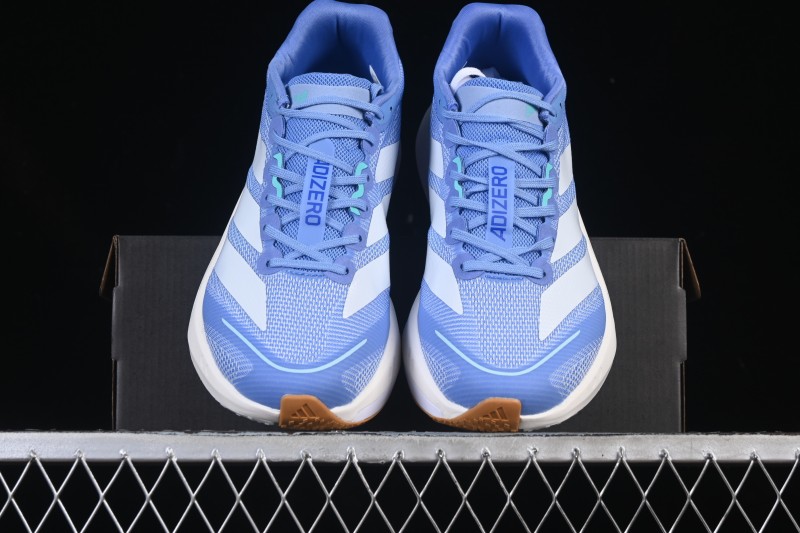 Adidas Adizero Boston 13 Running Shoes with Breathable Low-Top Design - JS4956