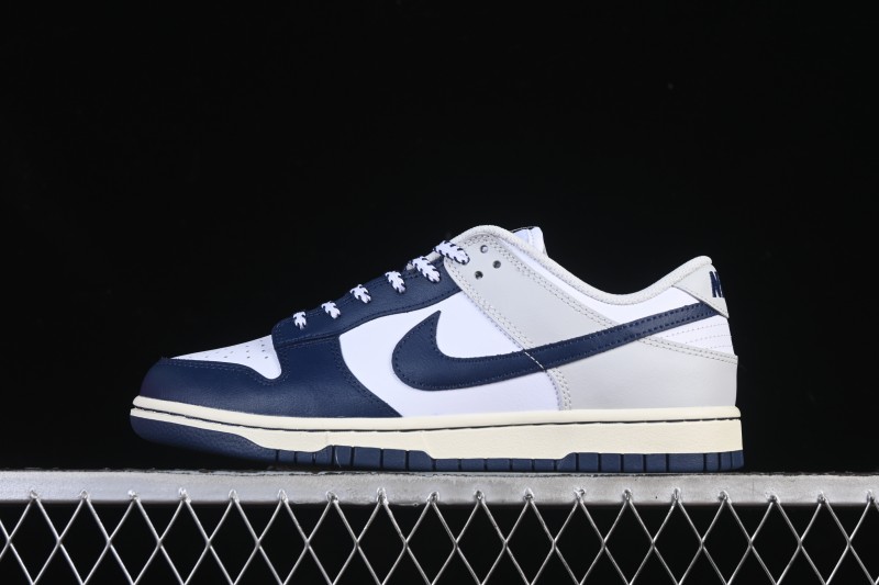 Nike SB Dunk Low Blue White Gray Colorway Low-Top Casual Skate Shoes - IM2222-101