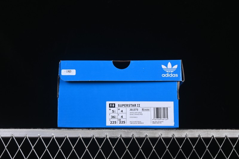 Adidas Originals Superstar II Classic Shell-Toe Casual Sneakers - JS1373
