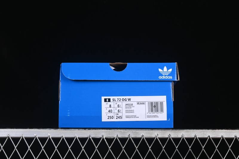 Adidas Originals SL 72 OG Retro Running Shoes with Vintage Design - JH5110