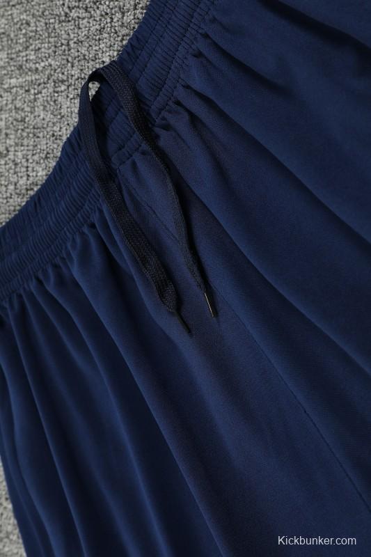 25/26 PSG Red/Blue Vest Jersey+Shorts