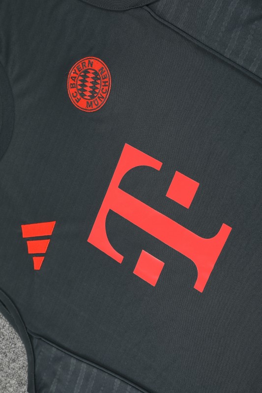 25/26 Bayern Munich Black Short Sleeve Jersey+Shorts