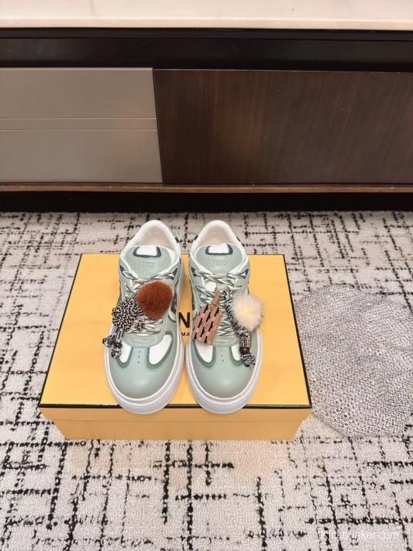 Fendi Match Series Platform Sneakers - KFY00320