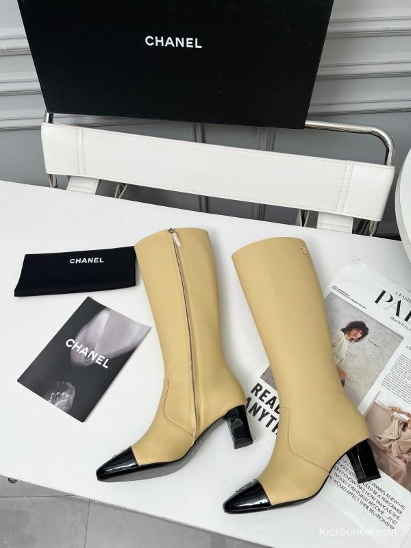 Chanel 2025/SS Double C High Heel Fashion Boots - LY00370/LY00400