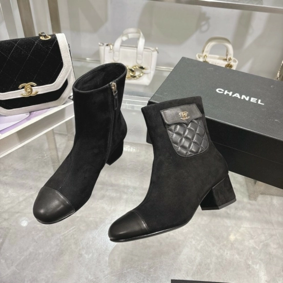 Chanel 2025 SS New Short Boots - LY00360