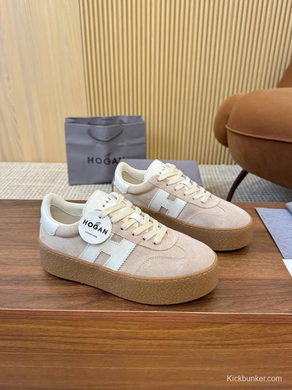 Hogan Platform Series H698 Thick Sole Casual Sneakers - H698