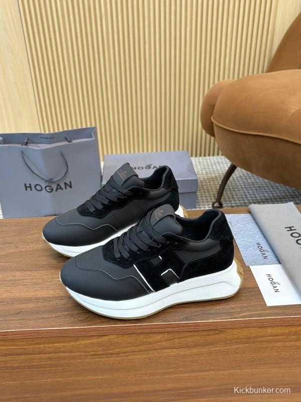 Hogan H-STRIPES Series Couple Thick Sole Dad Shoes Airship Shoes Casual Sports Shoes - AS00350